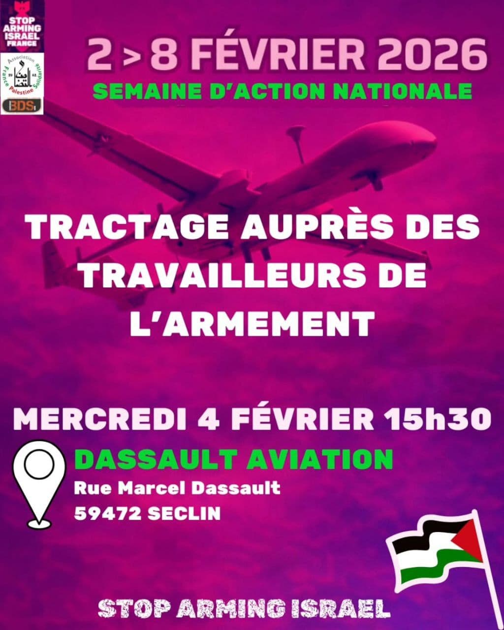 TRACTAGE AUPRÈS DES TRAVAILLEURS DE L'ARMEMENT