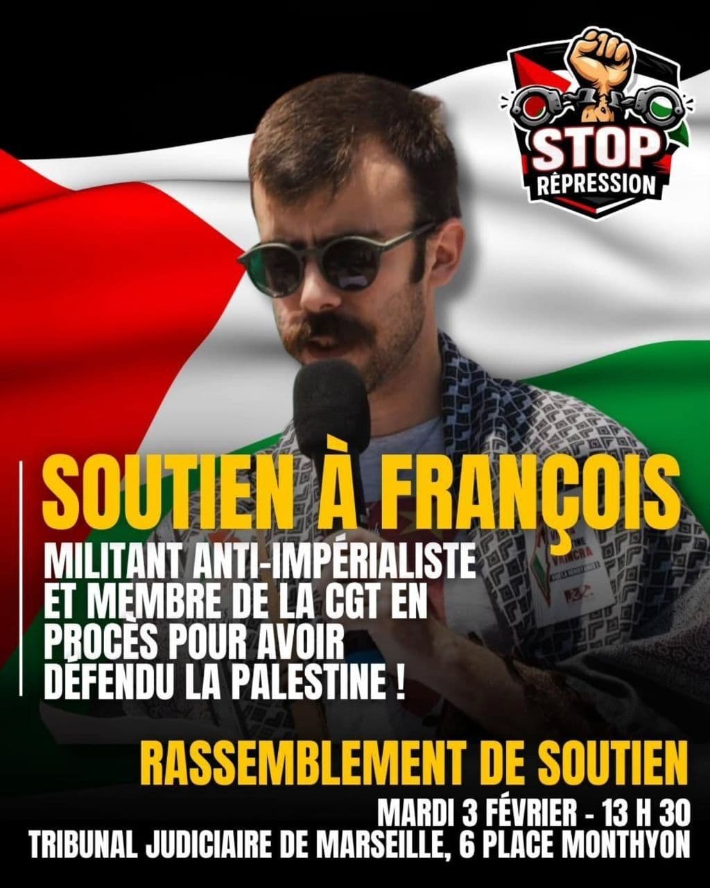 SOUTIEN À FRANCOIS