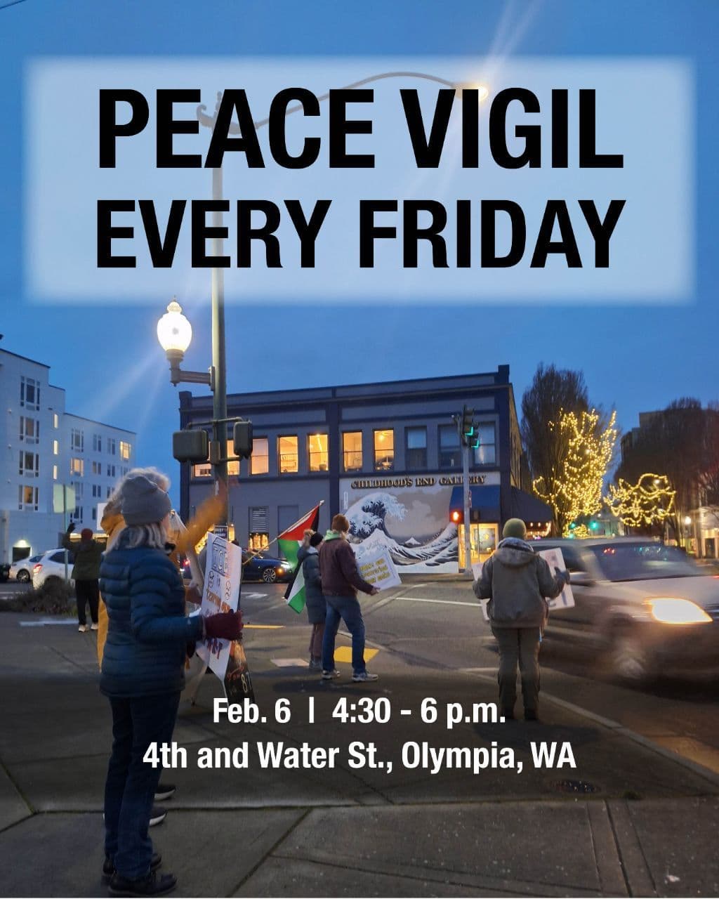 PEACE VIGIL EVERY FRIDAY