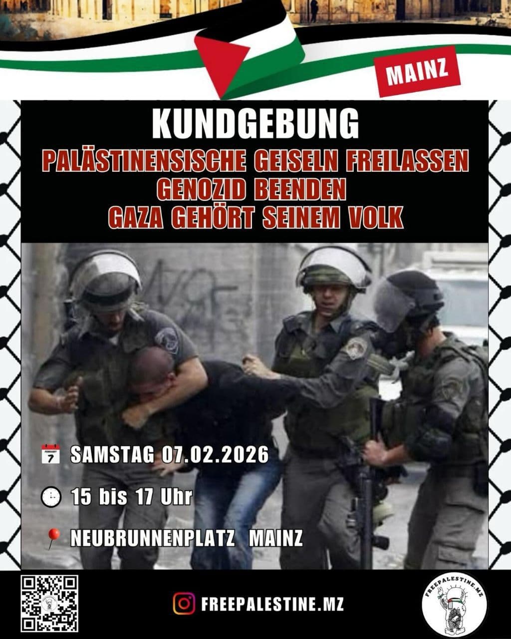 PALÄSTINENSISCHE GEISELN FREILASSEN