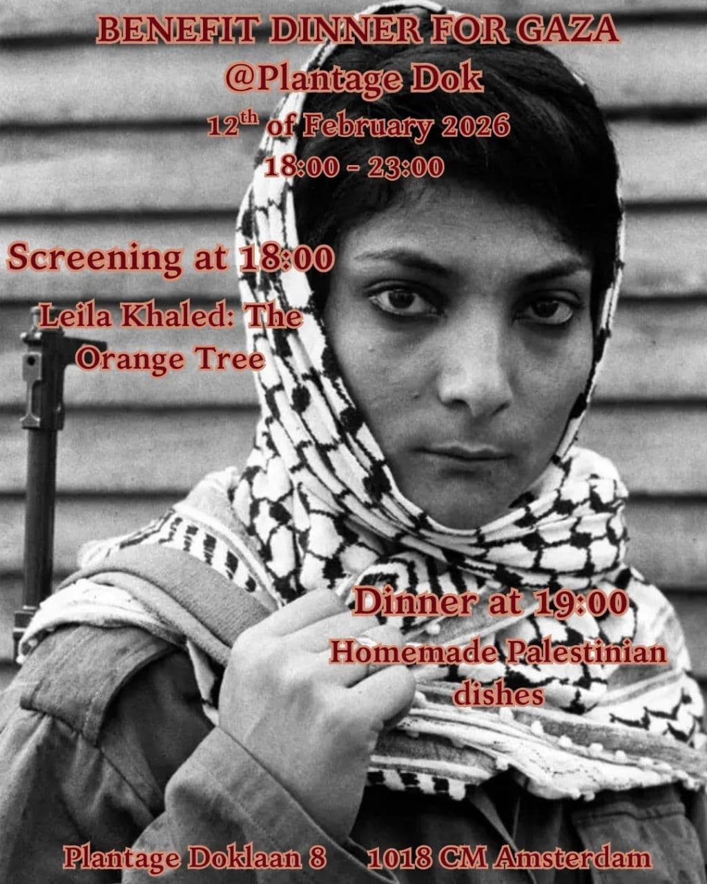 BENEFIT DINNER FOR GAZA