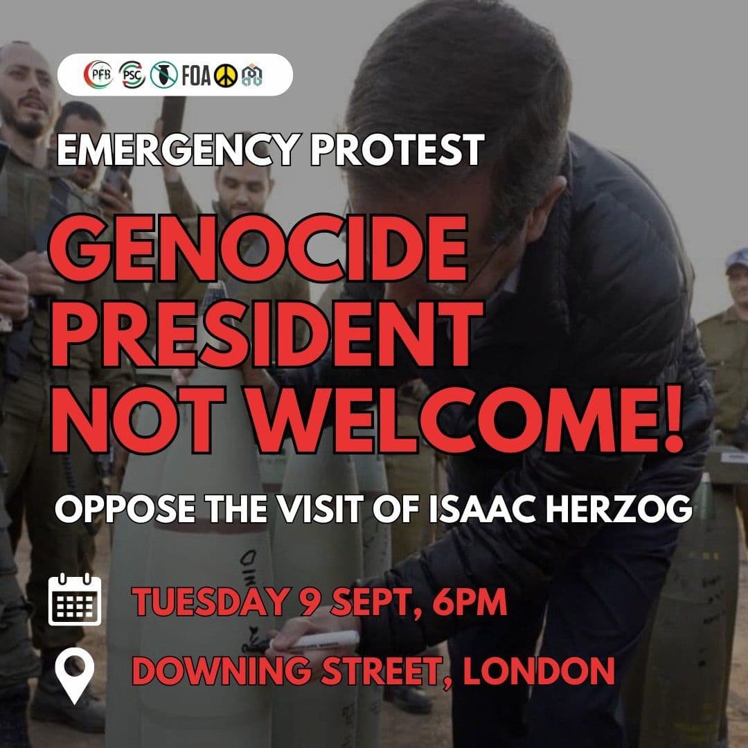 GENOCIDE PRESIDENT NOT WELCOME!