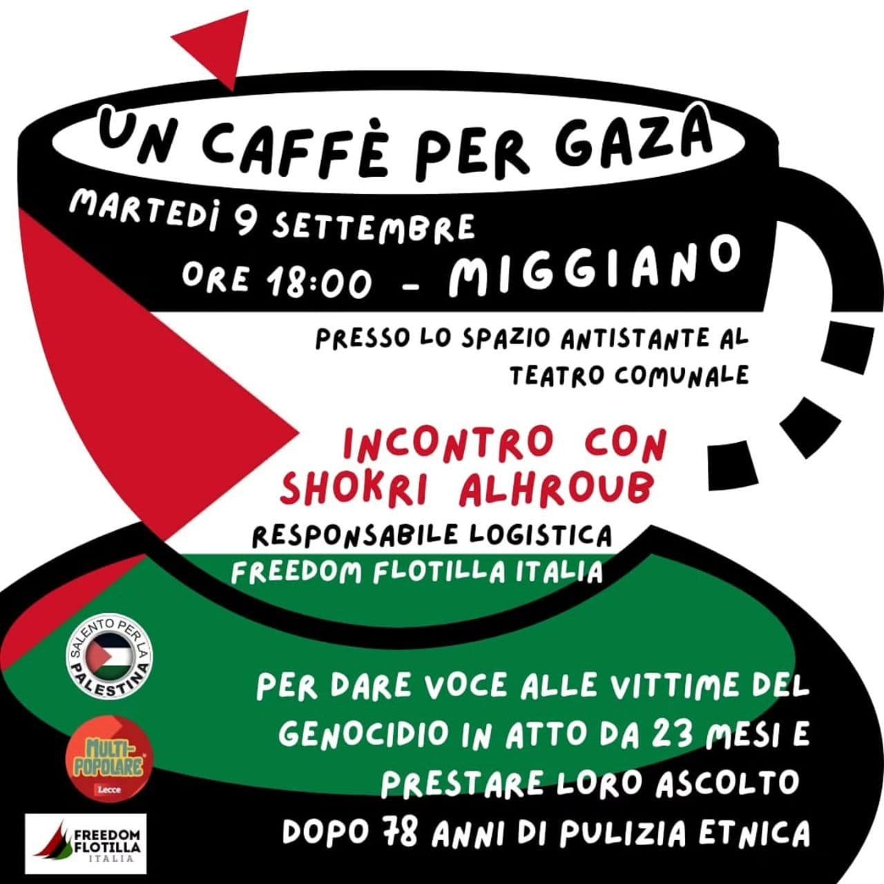 UN CAFFÈ PER GAZA