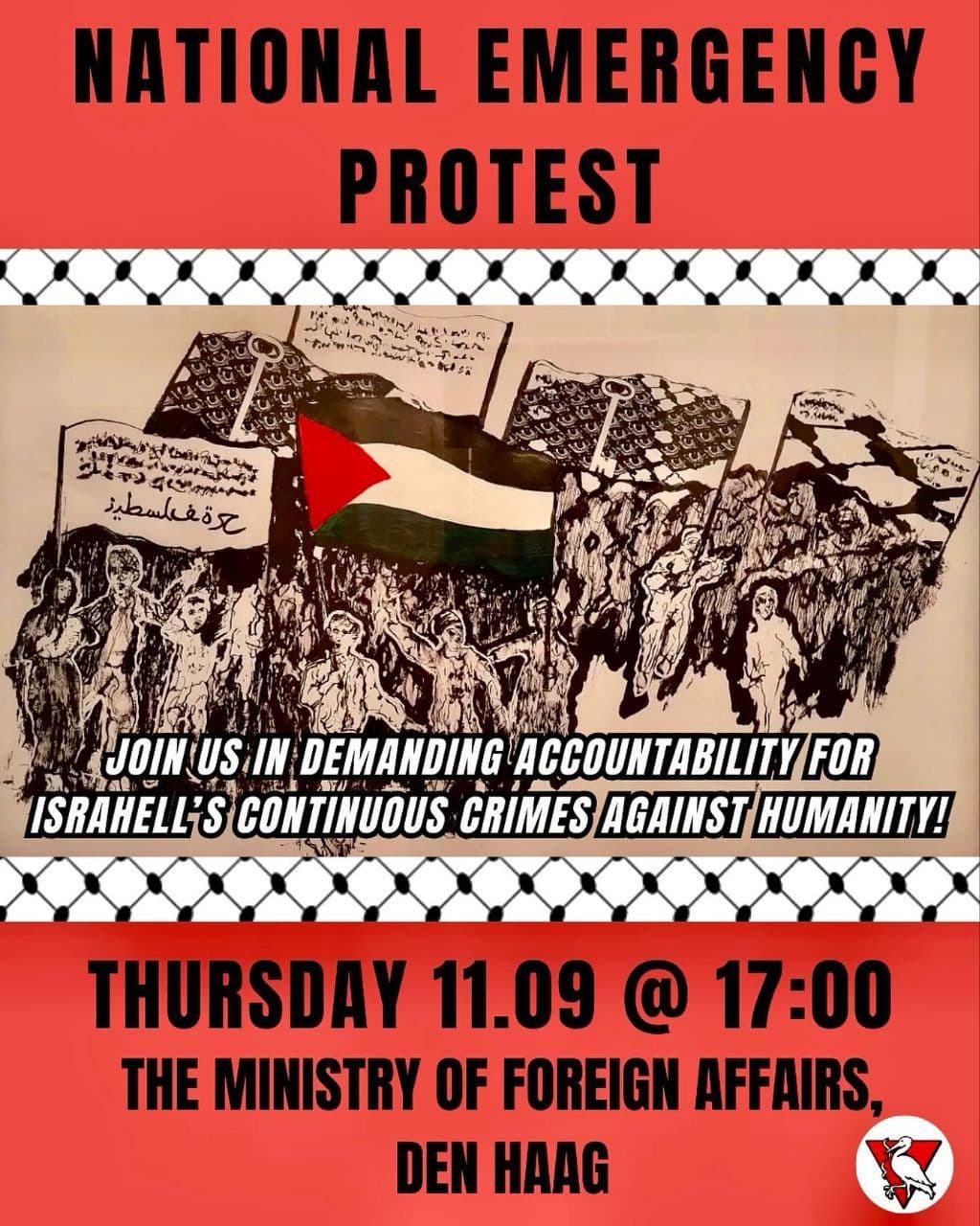 NATIONAL EMERGENCY PROTEST