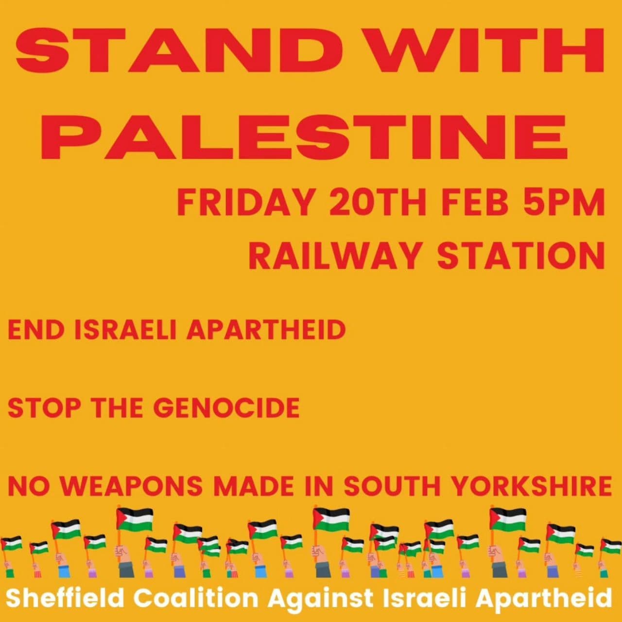 STAND WITH PALESTINE