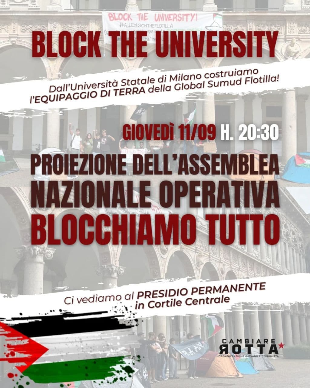 SE ATTACCANO LA FLOTTILA BLOCCHIAMO TUTTO