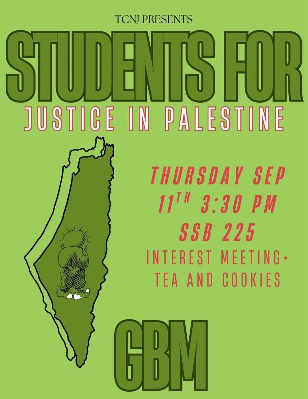 STUDENIS FOR JUSTICE IN PALESTINE