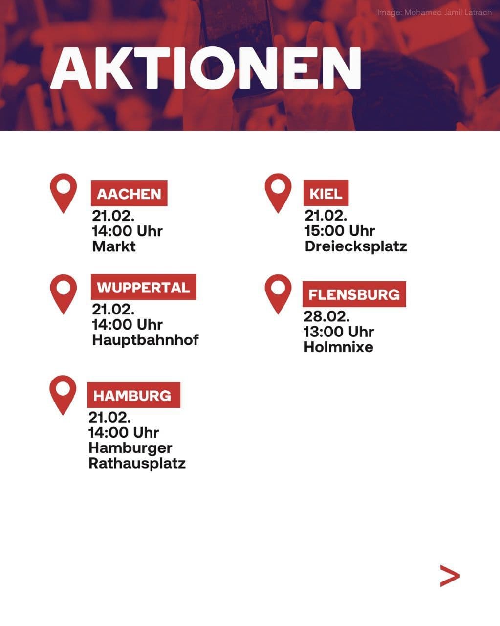 AKTIONEN / Kiel