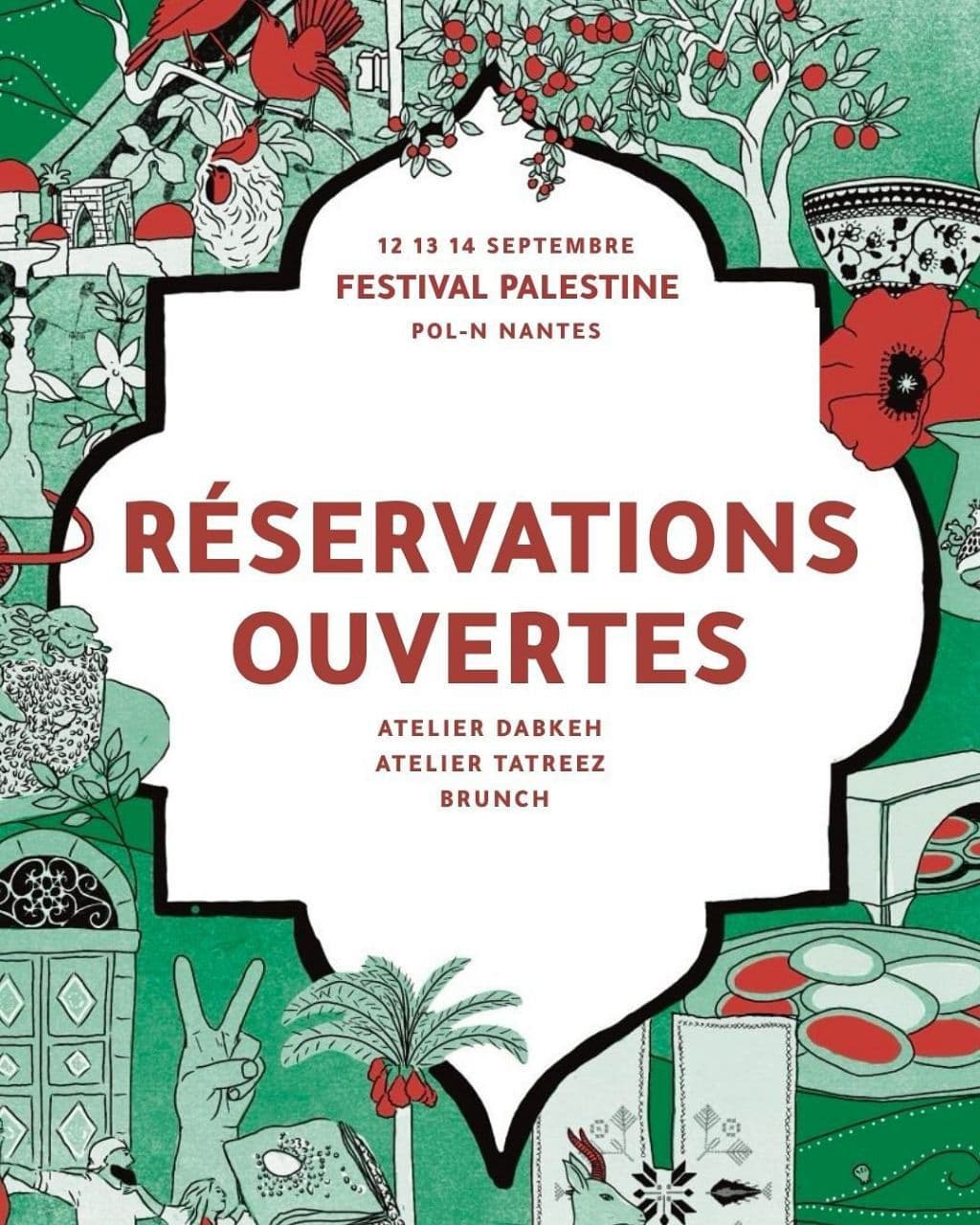 RÉSERVATIONS OUVERTES