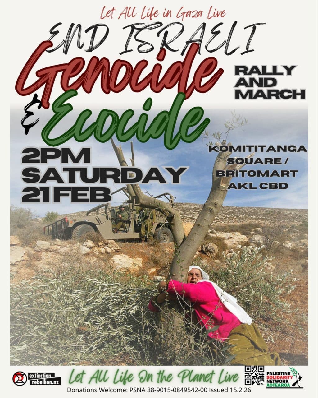 End Israeli Genocide and Ecocide