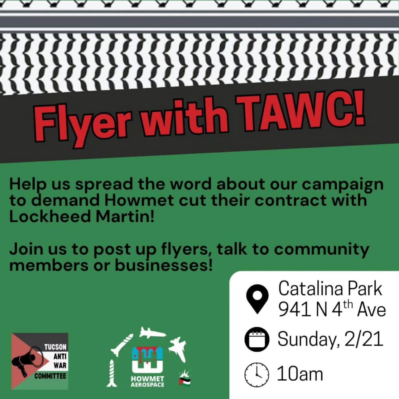 Flyer with TAWC!