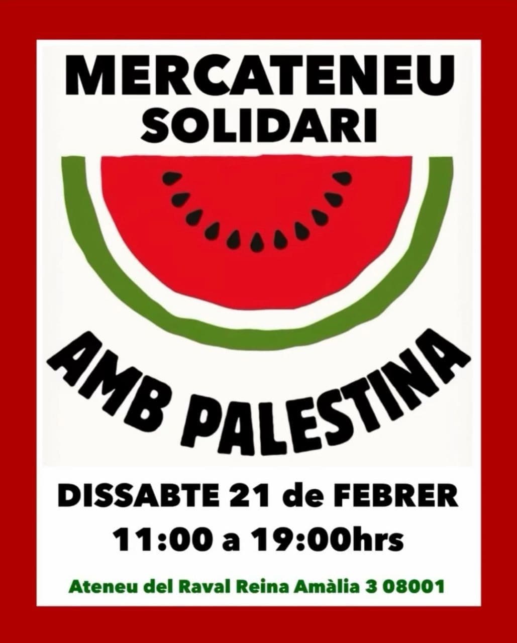 MERCATENEU SOLIDARI AMB PALESTINA