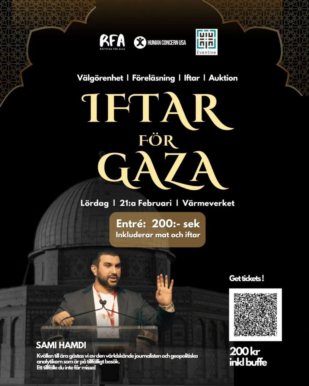 IFTAR FÖR GAZA