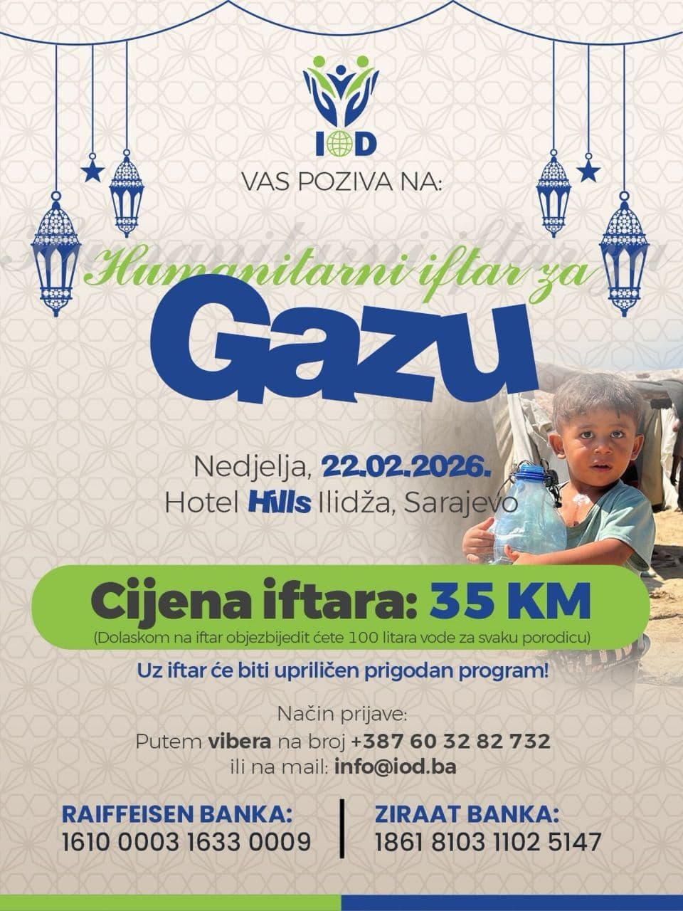 Humanitarni iftar za Gazu