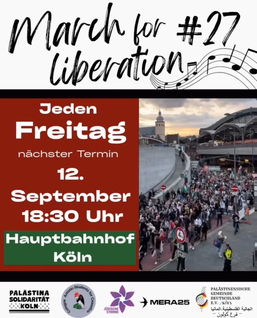 March for #27 liberation