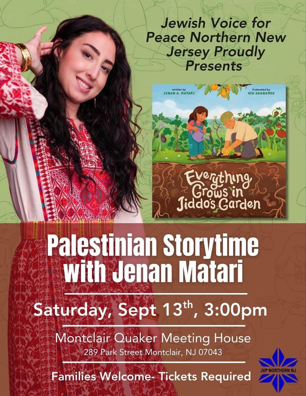 Palestinian Storytime With Jenan Matari