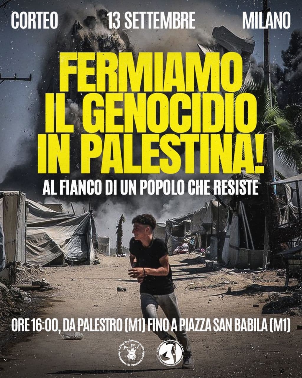 FERMIAMO IL GENOCIDIO IN PALESTINA!
