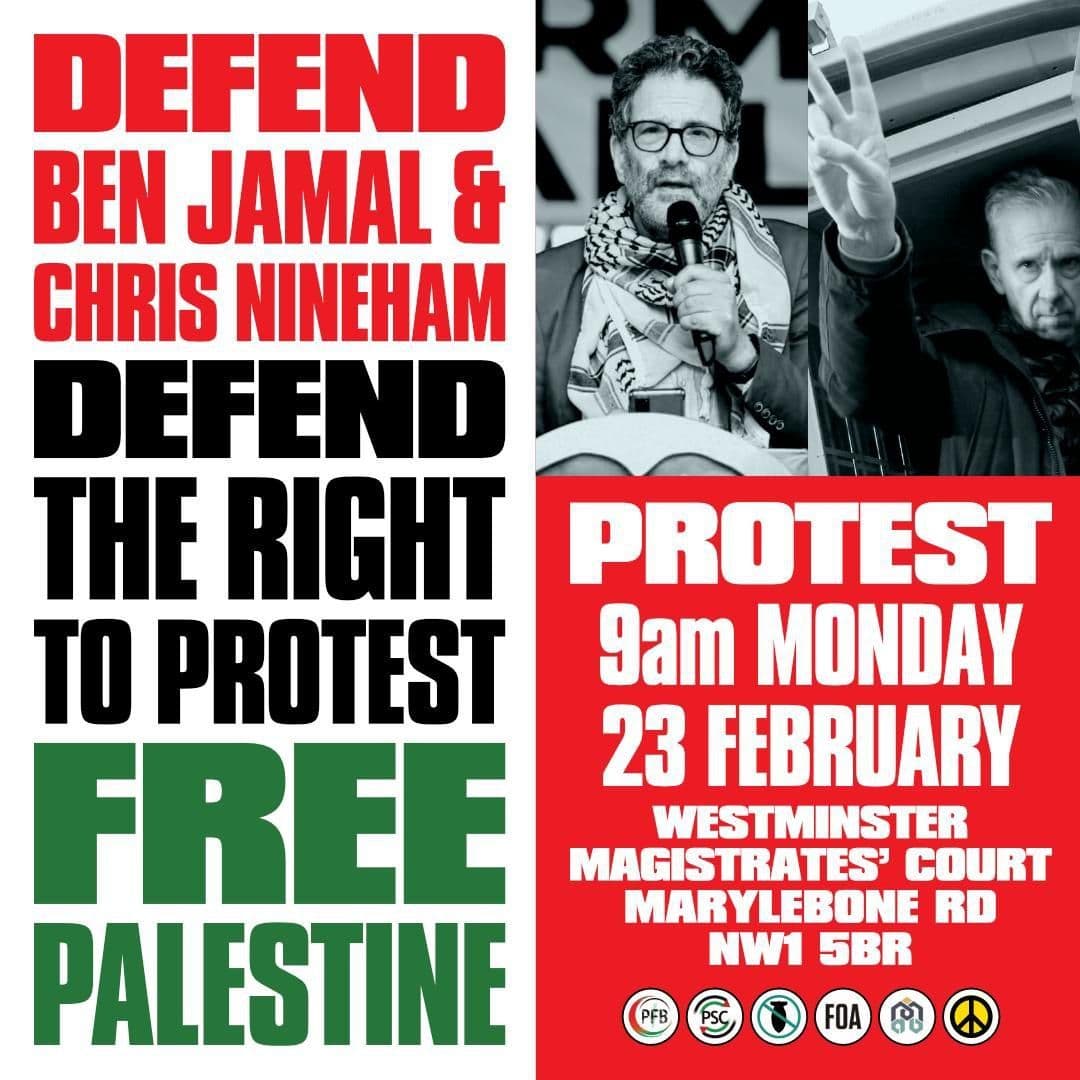 DEFEND BEN JAMAL & CHRIS NINEHAM