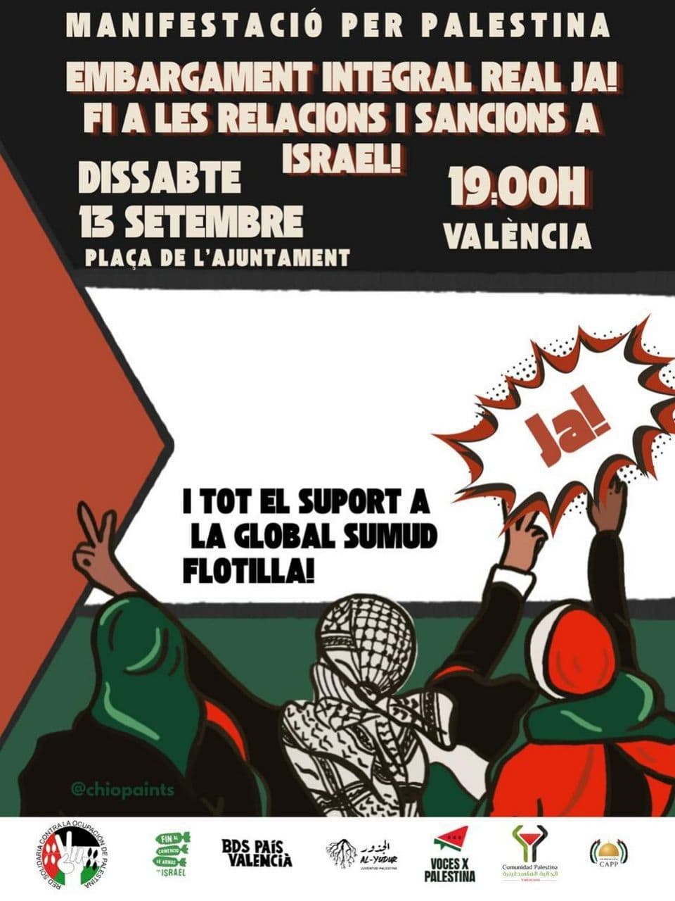 MANIFESTACIO PER PALESTINA