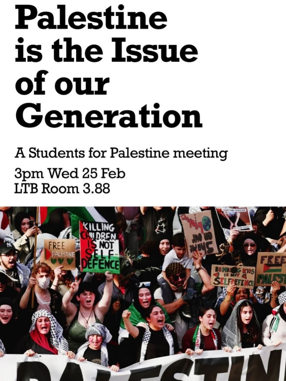 Palestine is the Issue of our Generation