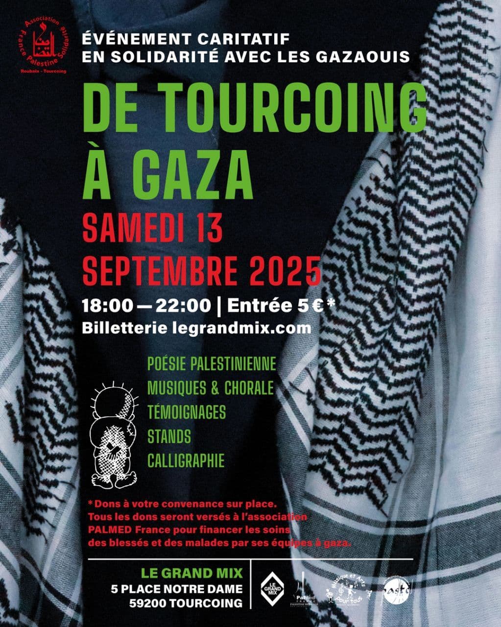DE TOURCOING À GAZA