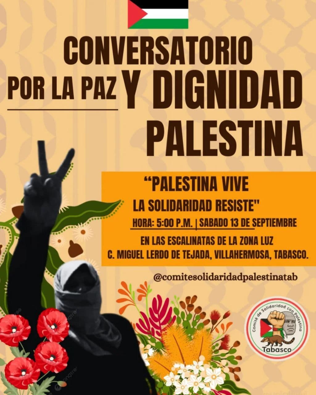 CONVERSATORIO POR LA PAZ Y DIGNIDAD PALESTINA