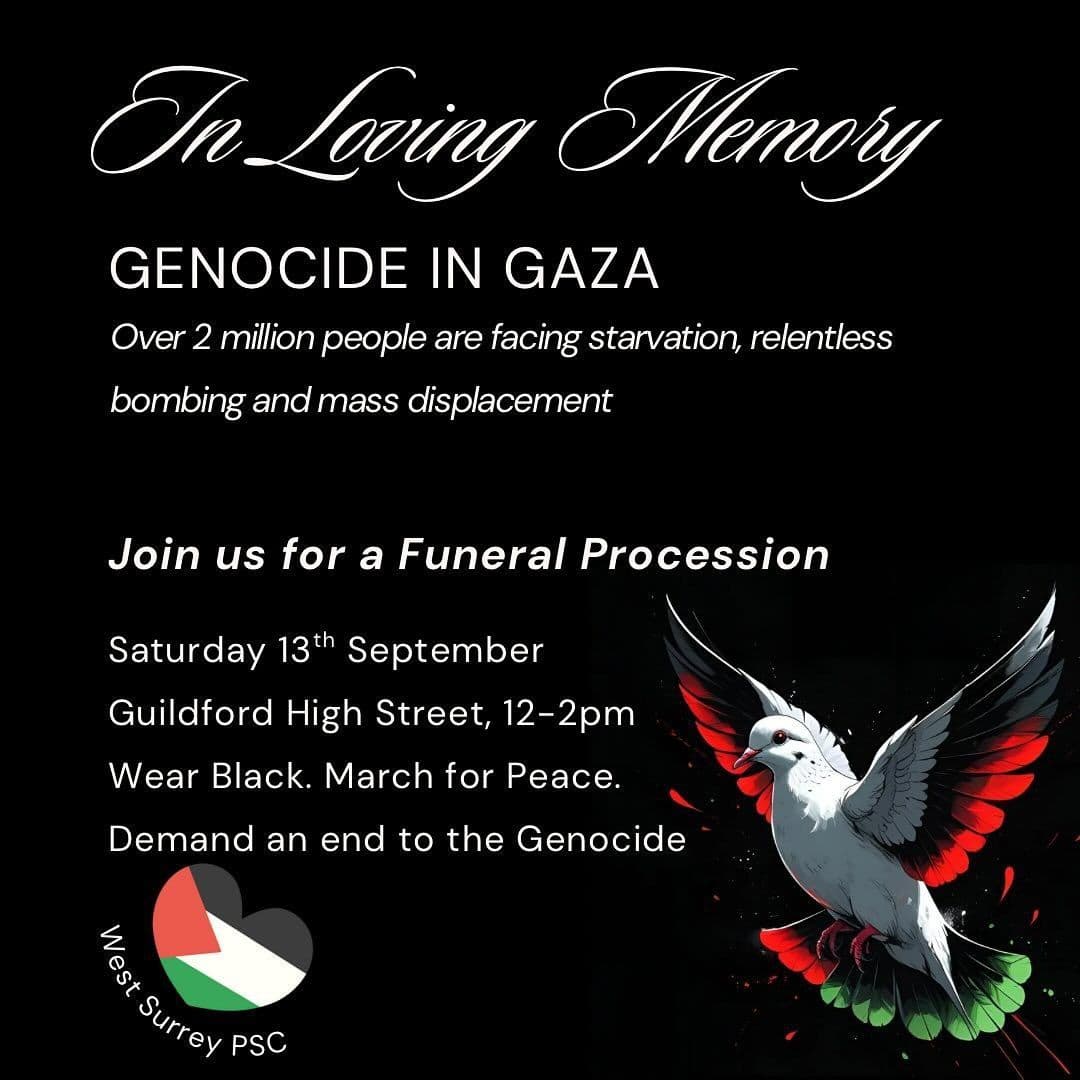 FUNERAL PROCESSION FOR PALESTINE