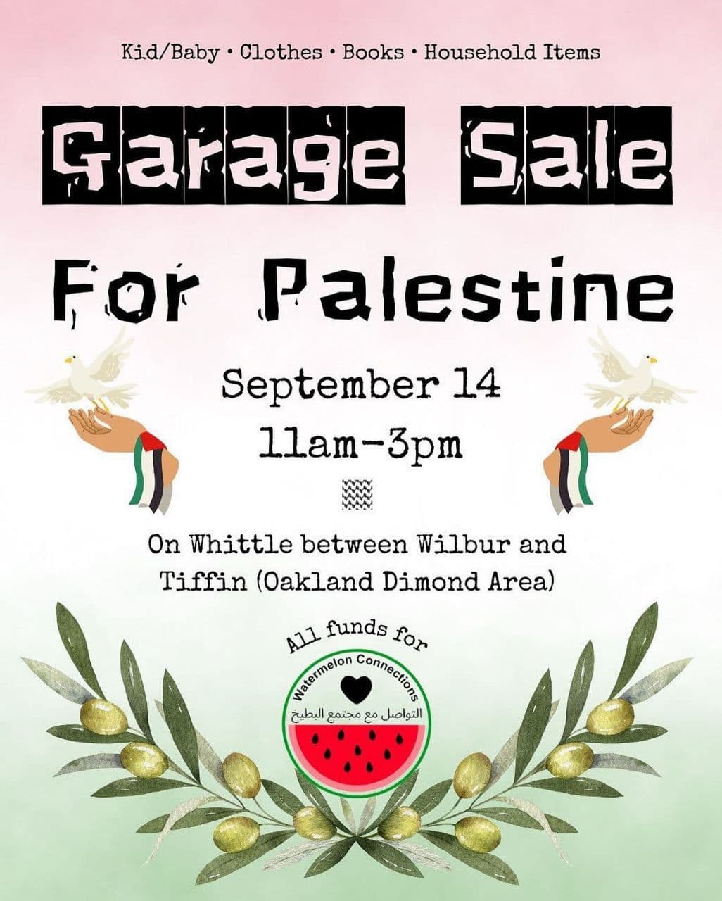 Garage Sale For Palestine