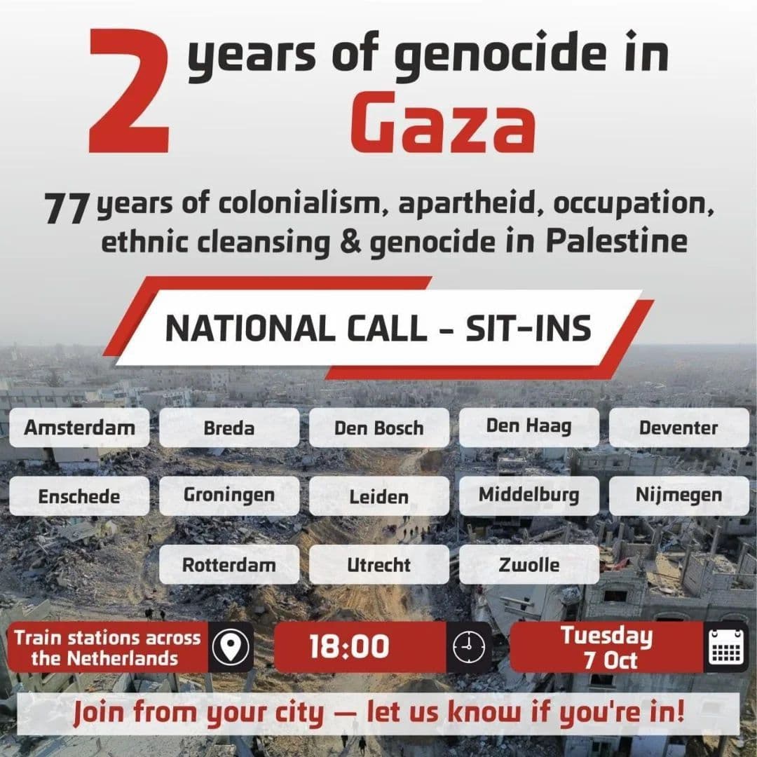 2 years of genocide in Gaza / Rotterdam