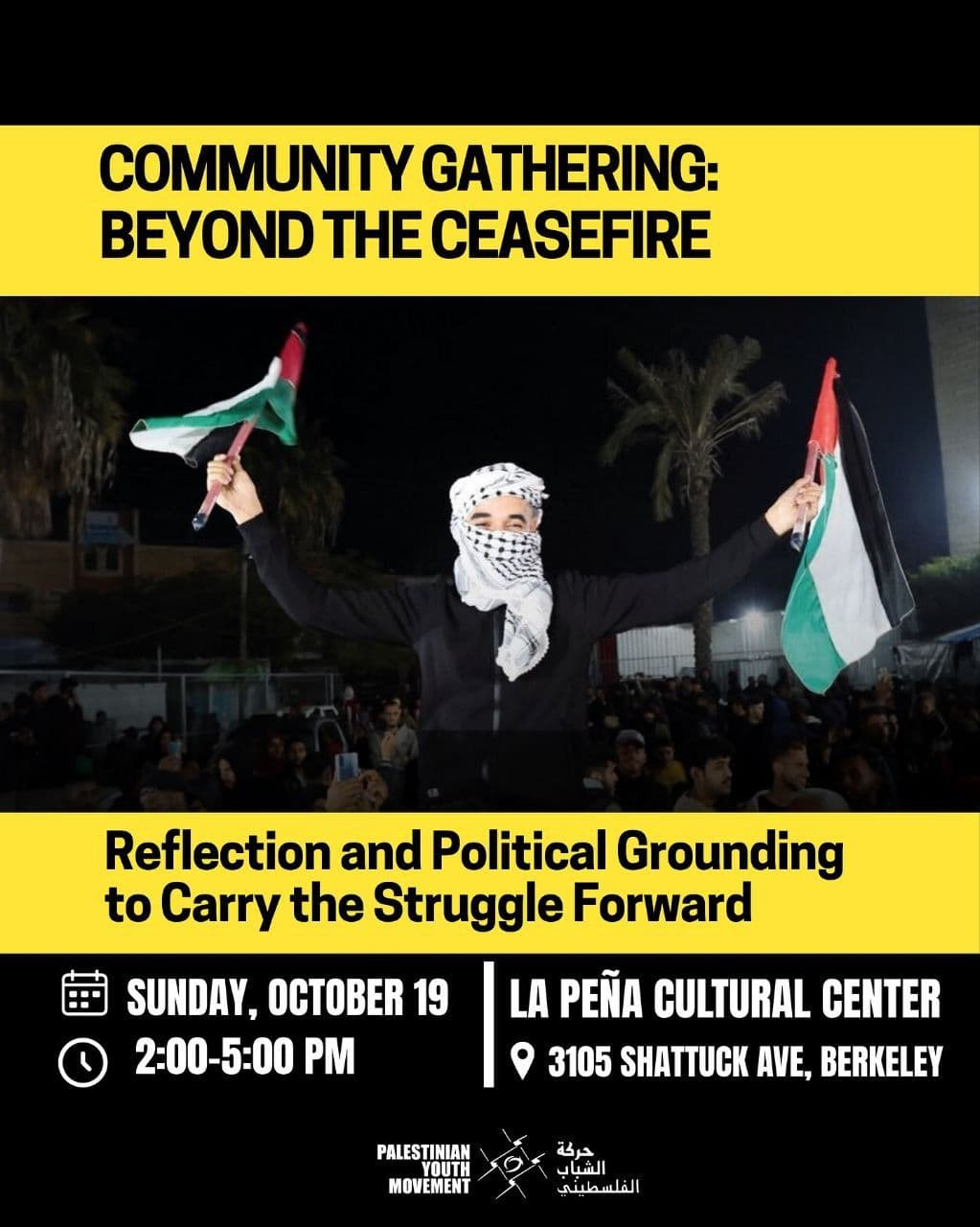 COMMUNITY GATHERING: BEYOND THE CEASEFIRE