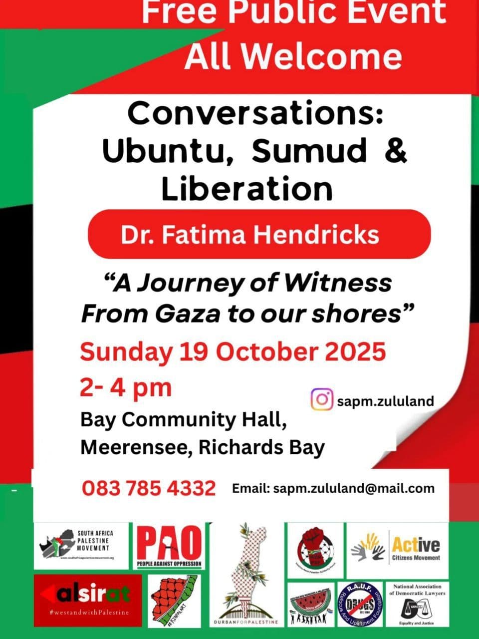 conversations: Ubuntu, Sumud & Liberation