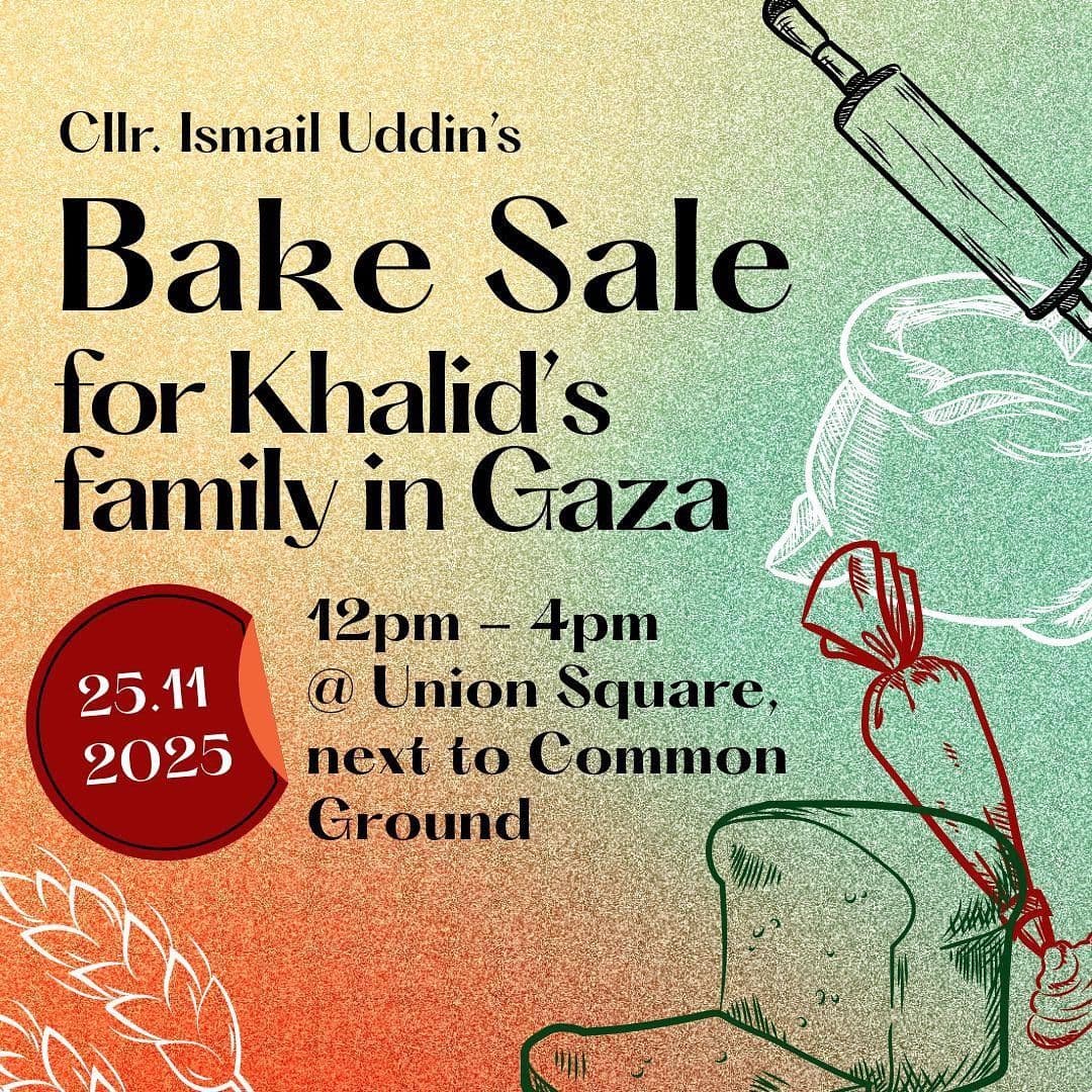 Bake Sale for Khalid's family in Gaza
