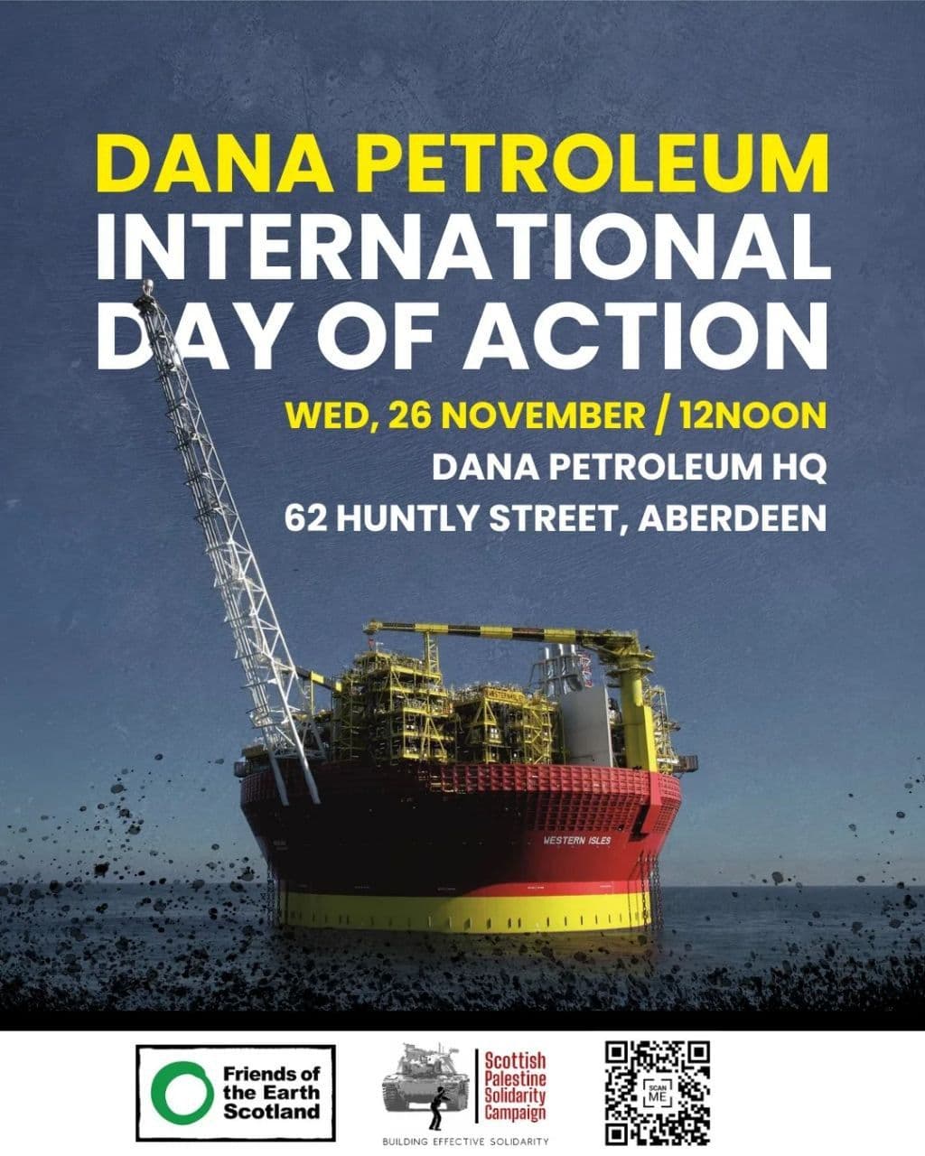 INTERNATIONAL DAY OF ACTION AGAINST DANA PETROLEUM