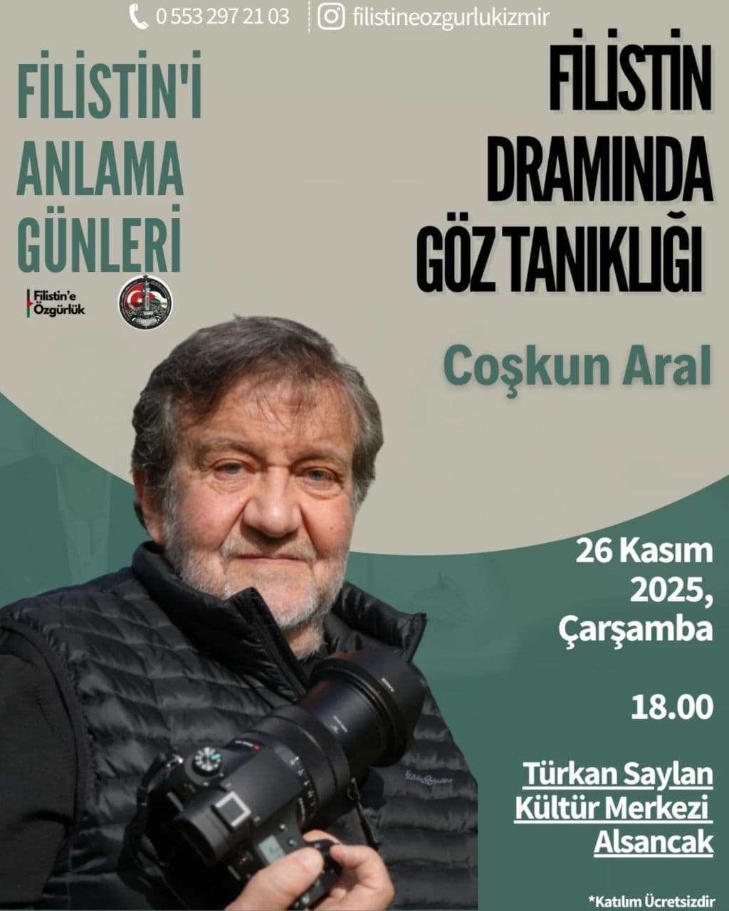 Filistin Dramında Göz Tanıklığını