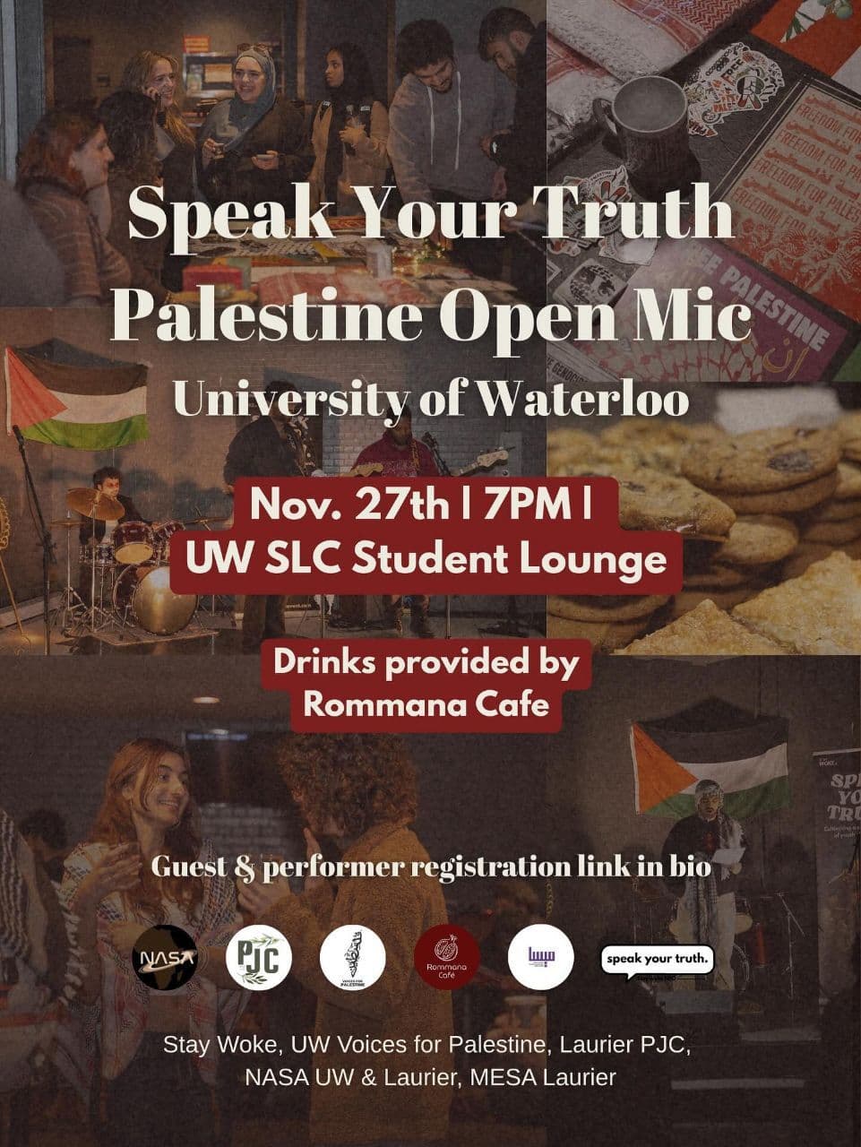Speak Your Truth Palestine Open Mic
