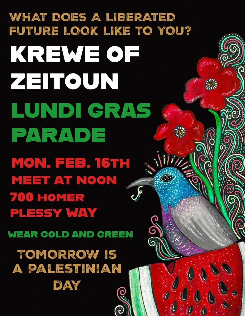 WHAT DOES A LIBERATED FUTURE LOOK LIKE TO YOU?