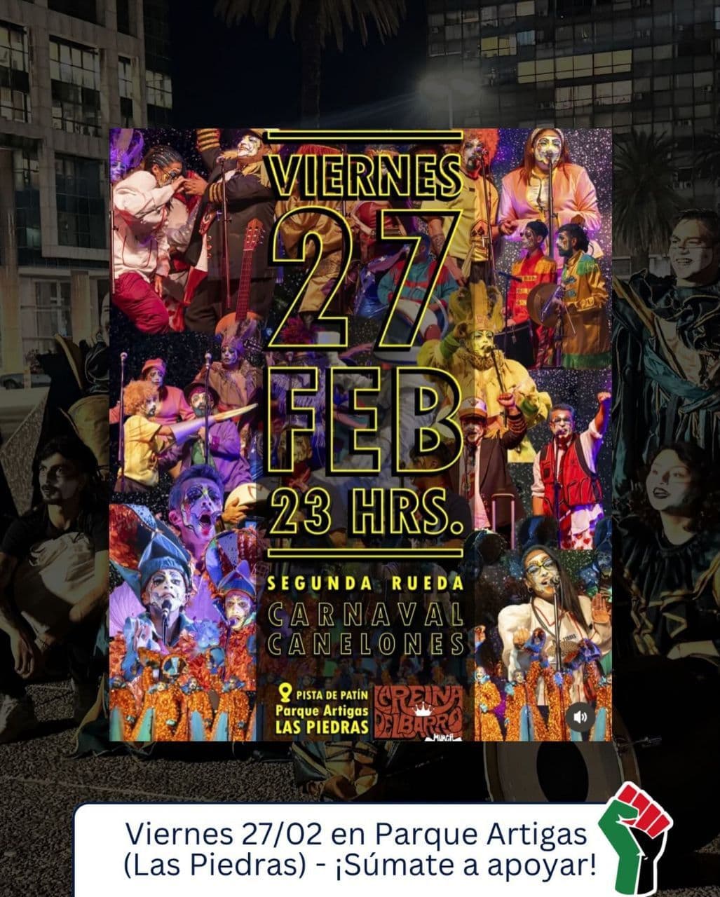 No es en Uruguay pero duele igual