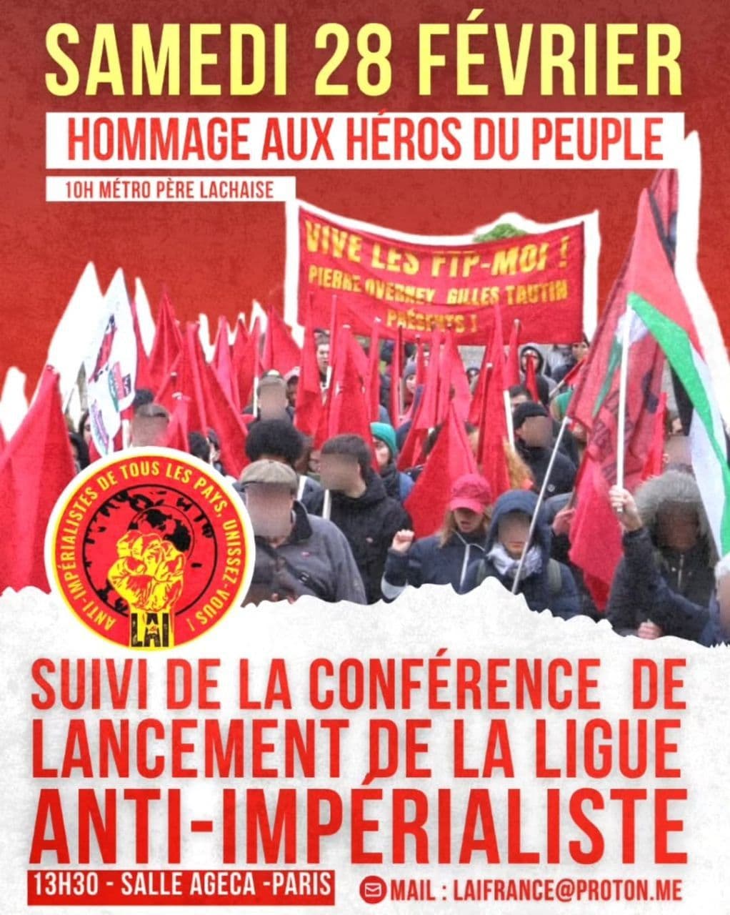HOMMAGE AUX HEROS DU PEUPLE