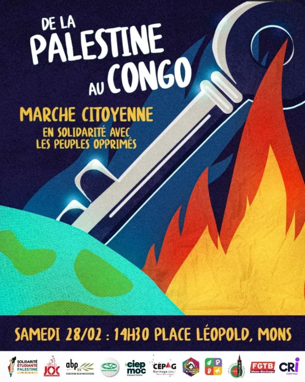 DE LA PALESTINE AU CONGO