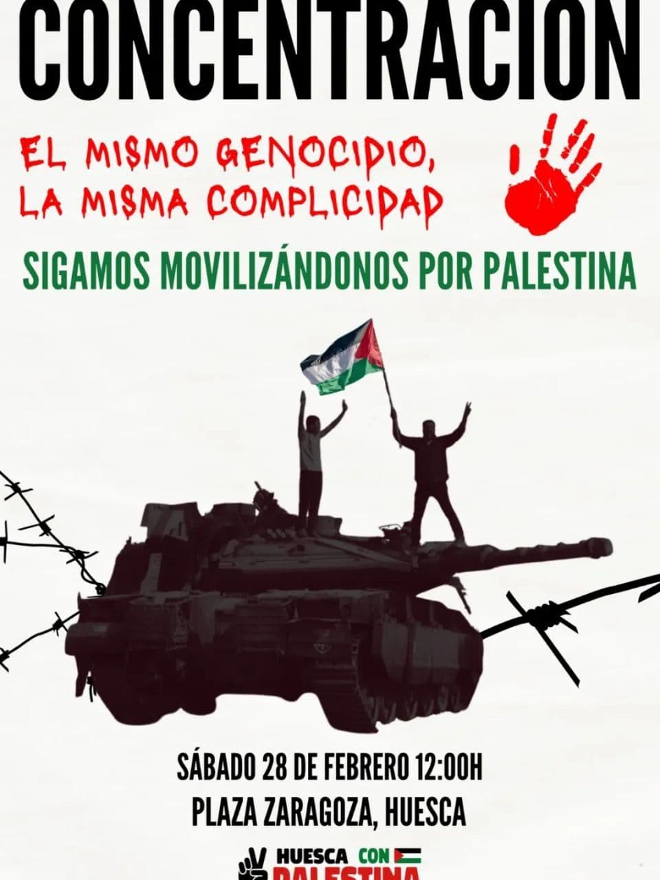 SIGAMOS MOVILIZÁNDONOS POR PALESTINA