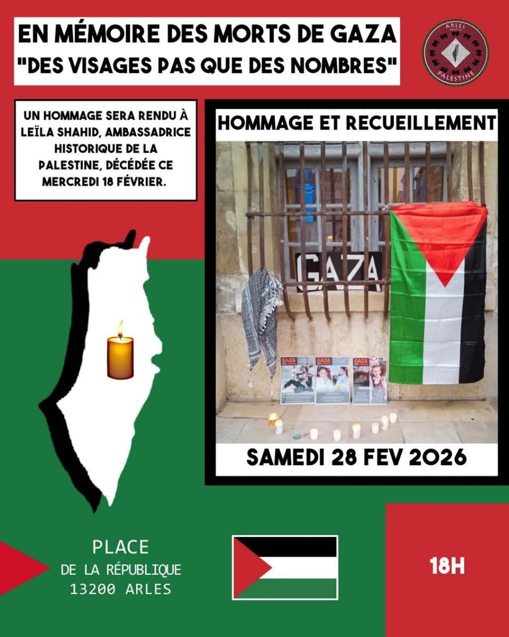 EN MÉMOIRE DES MORTS DE GAZA