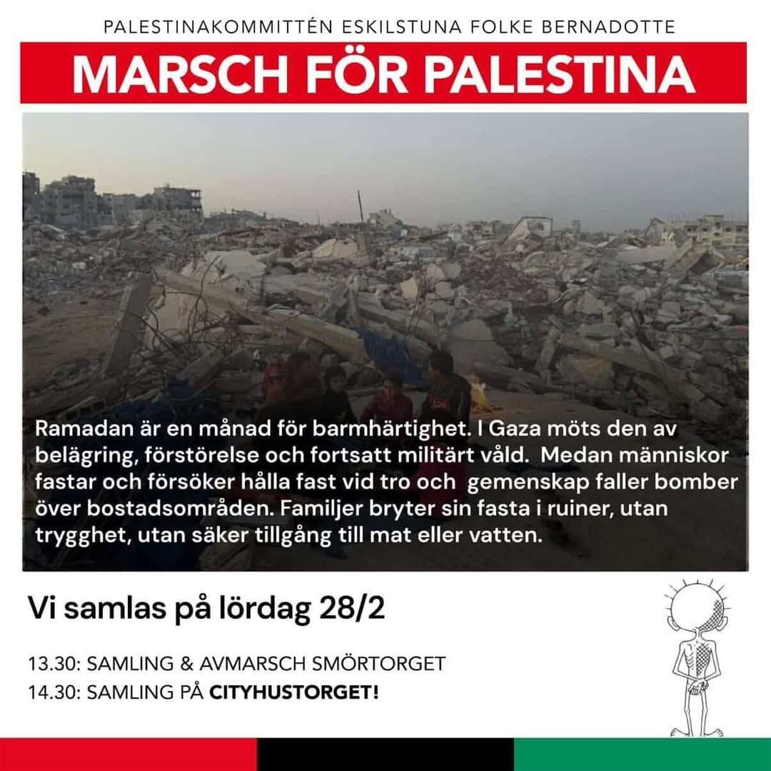 MARSCH FÖR PALESTINA
