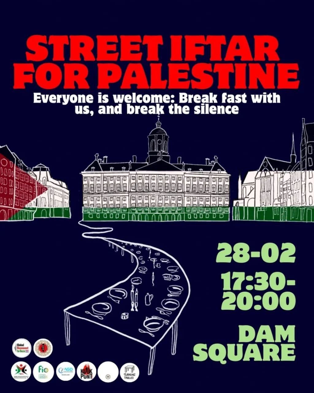 STREET IFTAR FOR PALESTINE