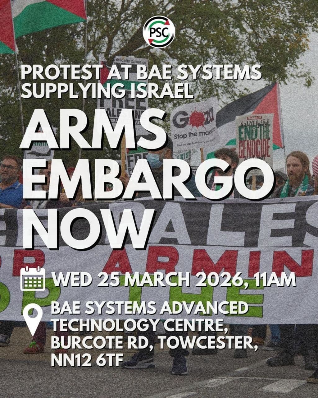 ARMS EMBARGO NOW