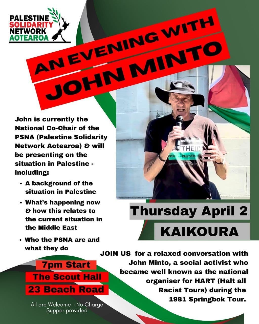 AN EVENING WITH JOHN MINTO