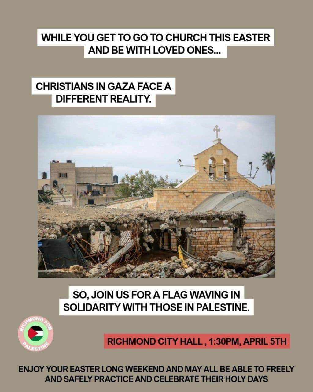 WHILE YOU GET TO GO TO CHURCH THIS EASTER AND BE WITH LOVED ONES...