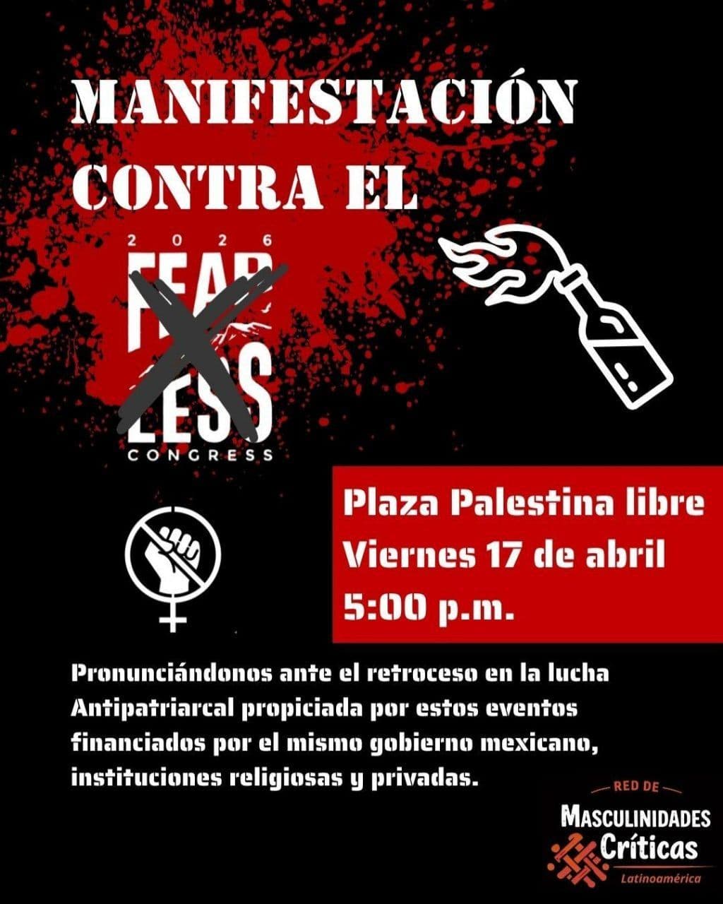 MANIFESTACIÓN CONTRA EL