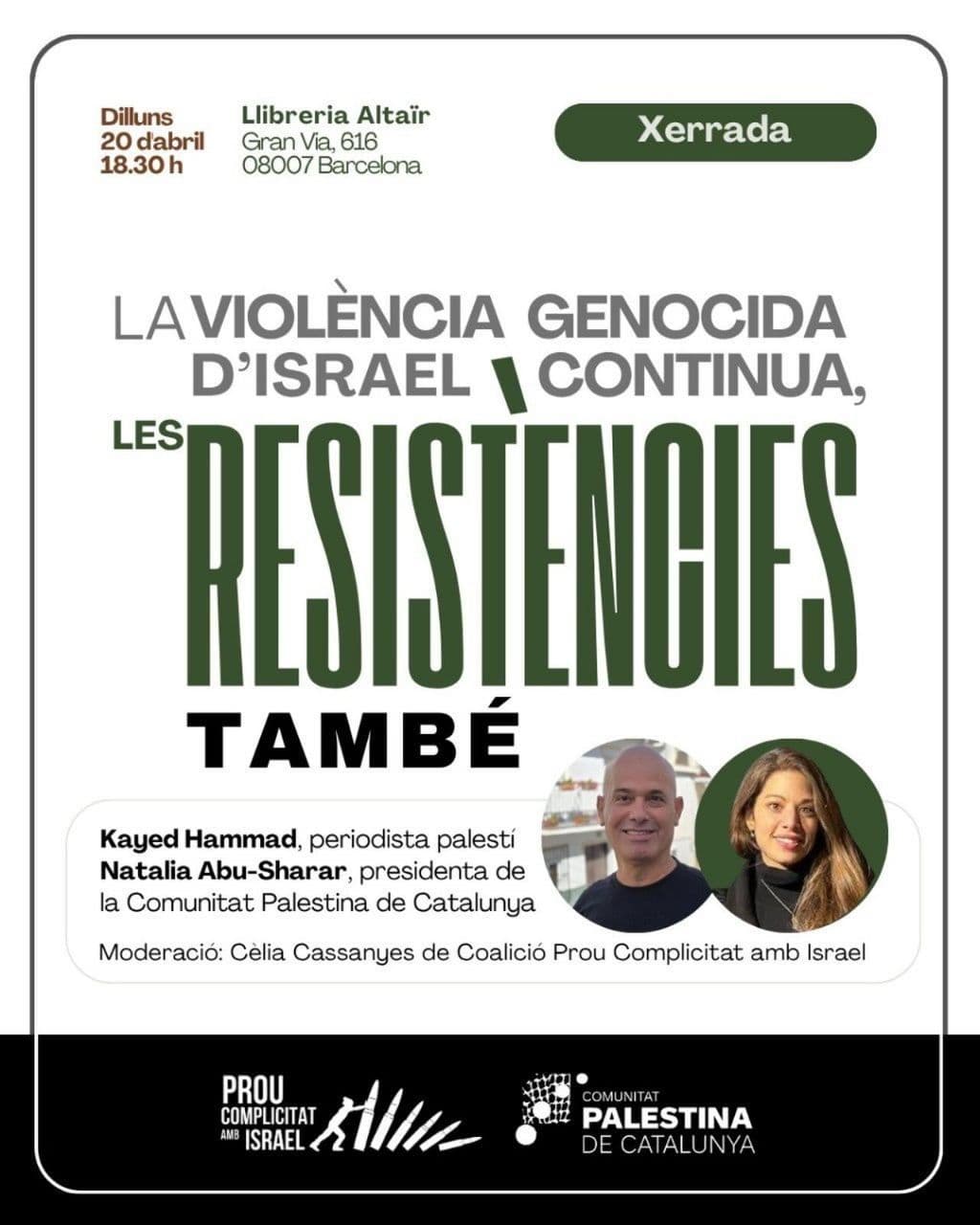 La violència genocida d'Israel continua, les resistències també