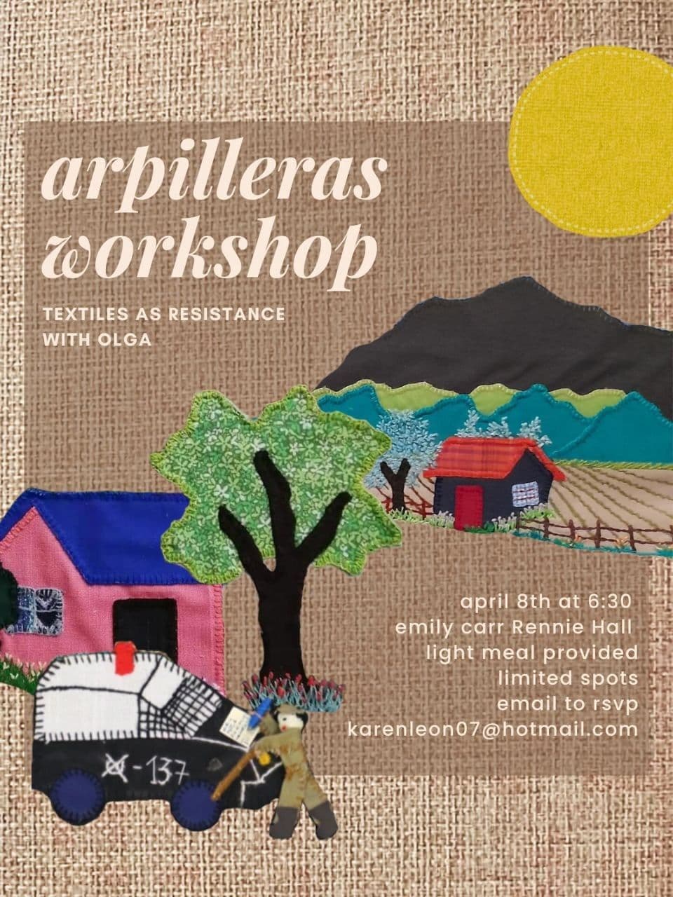 arpilleras workshop
