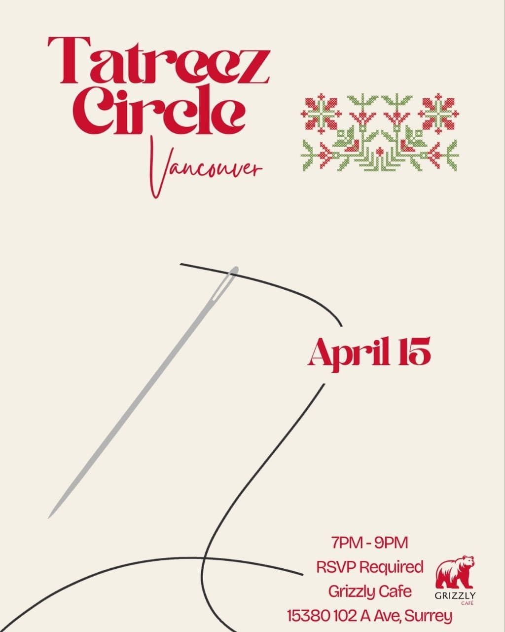 Tatreez Circle